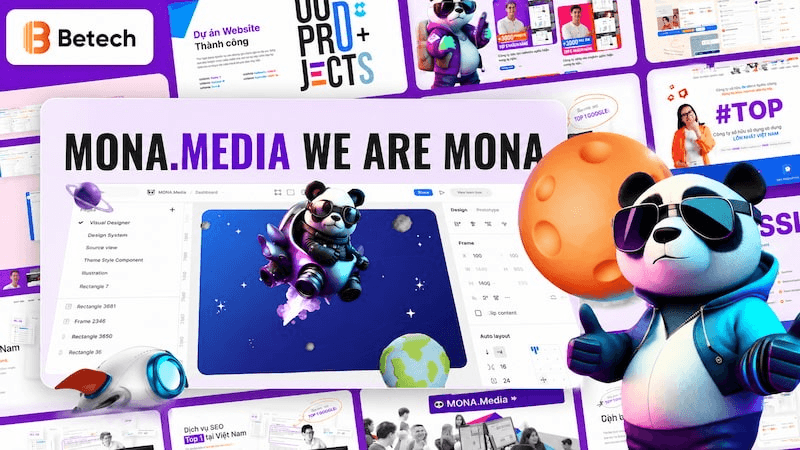Công ty thiết kế website- Mona
