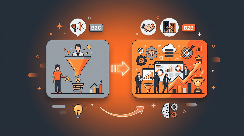 Tại Sao Performance Marketing B2B Yêu Cầu Mot Cach Tiep Can Khac Biet